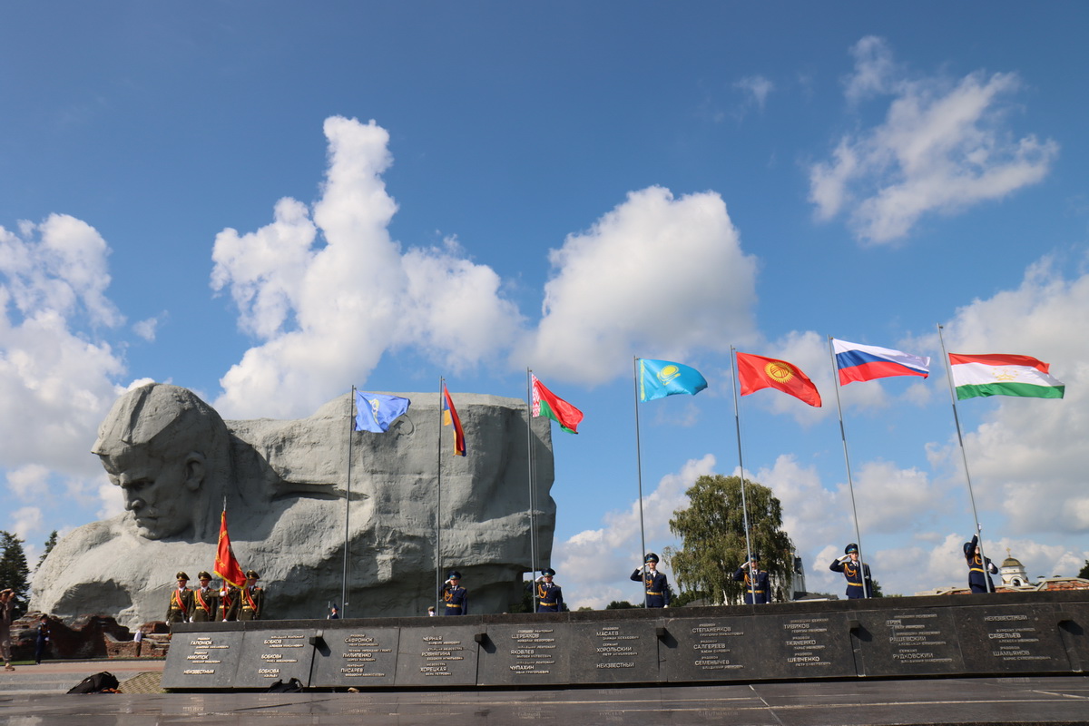 Церемония открытия совместного оперативно-стратегического учения ОДКБ «Боевое братство - 2023» в Брестской крепости-герое