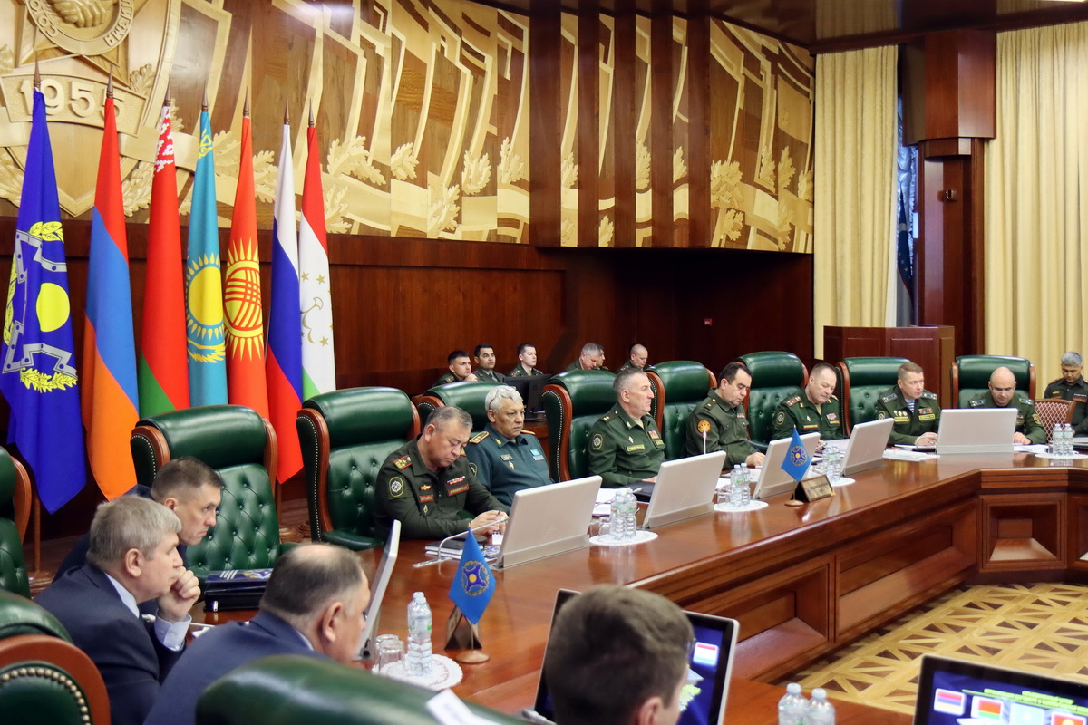 В Объединенном штабе ОДКБ состоялись  первые штабные переговоры по подготовке совместных учений  с Войсками (Коллективными силами) ОДКБ