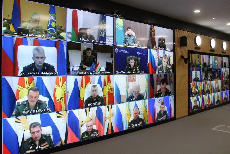Заседание рабочей группы при Совете министров обороны ОДКБ по координации совместной подготовки военных кадров и научной работы