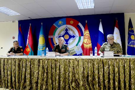 Вторые штабные переговоры по подготовке и  учения с Миротворческими силами ОДКБ «Нерушимое братство-2022»