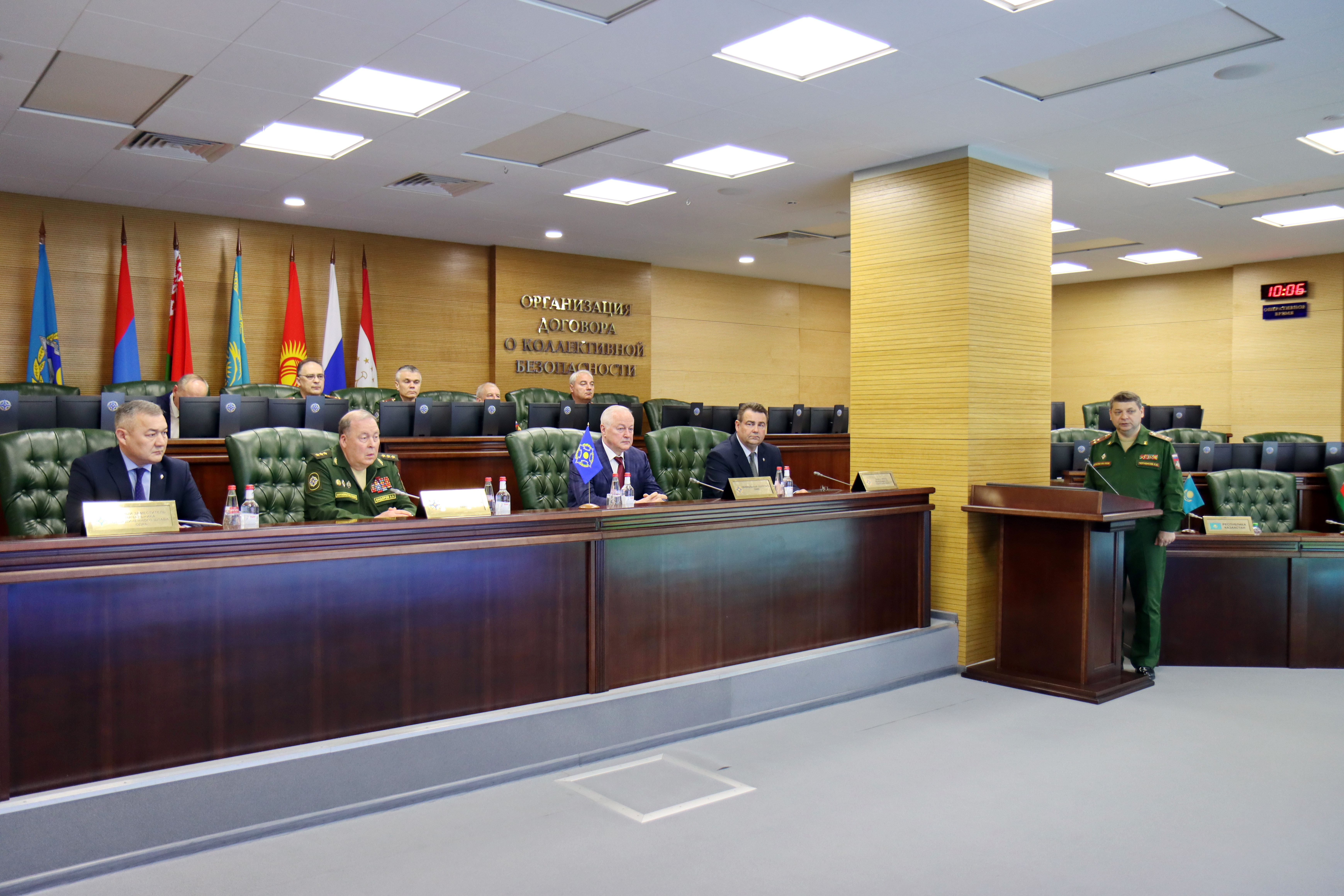 Объединенный штаб ОДКБ и Антитеррористический центр СНГ обсудили взаимодействие в кризисных ситуациях