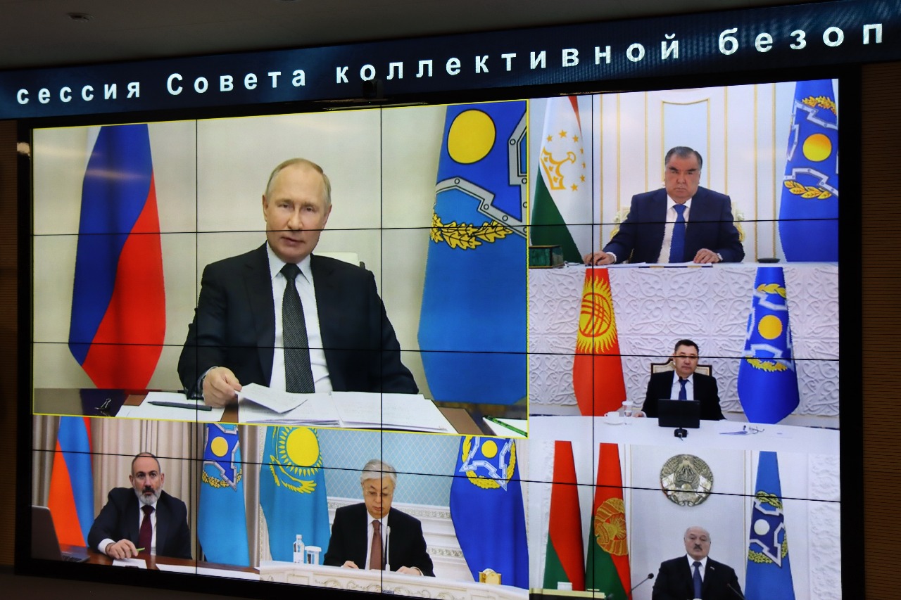 Путин отметил важность совместных учений ОДКБ и обучения по общим программам