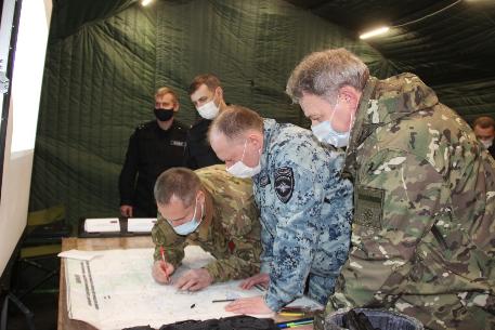 Командование КСОР ОДКБ отработало организацию совместной операции на учениях в Подмосковье