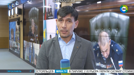 Сюжет телеканала «МИР» о тренировке в Центре кризисного реагирования ОДКБ