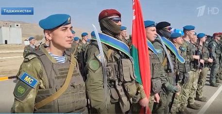 Сюжет Первого канала: В Таджикистане стартовали учения Миротворческих сил ОДКБ