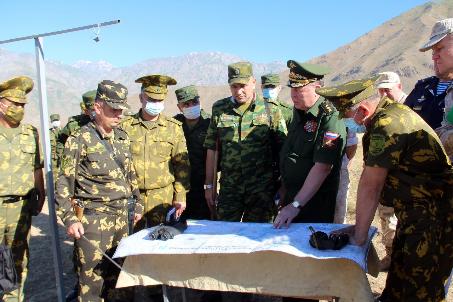 Оперативная группа ОДКБ осмотрела участок таджикско-афганской границы