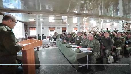 Инструкторско-методические занятия с Объединенным командованием Коллективных миротворческих сил ОДКБ по вопросам организации управления, формирования и слаживания в Таджикистане