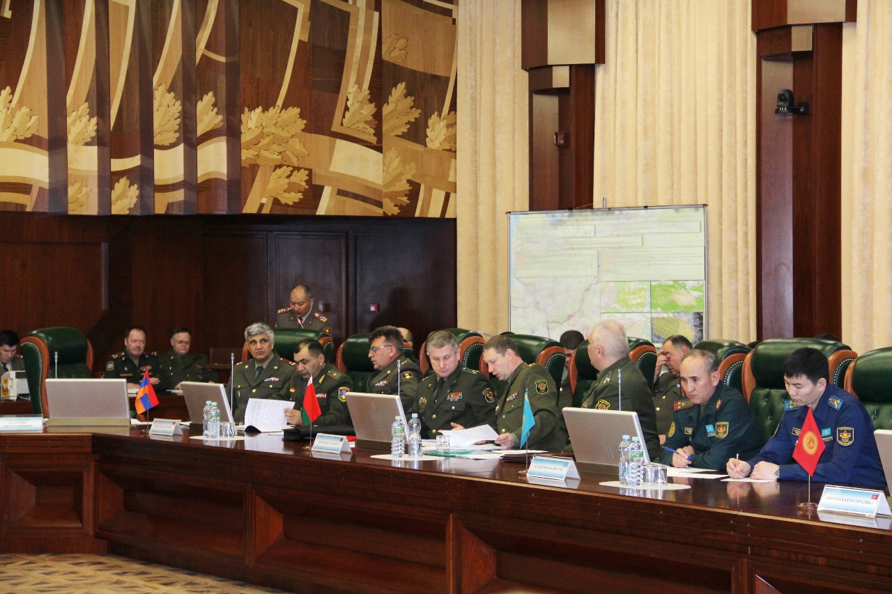 В штабе ОДКБ состоялись первые штабные переговоры по подготовке совместных учений