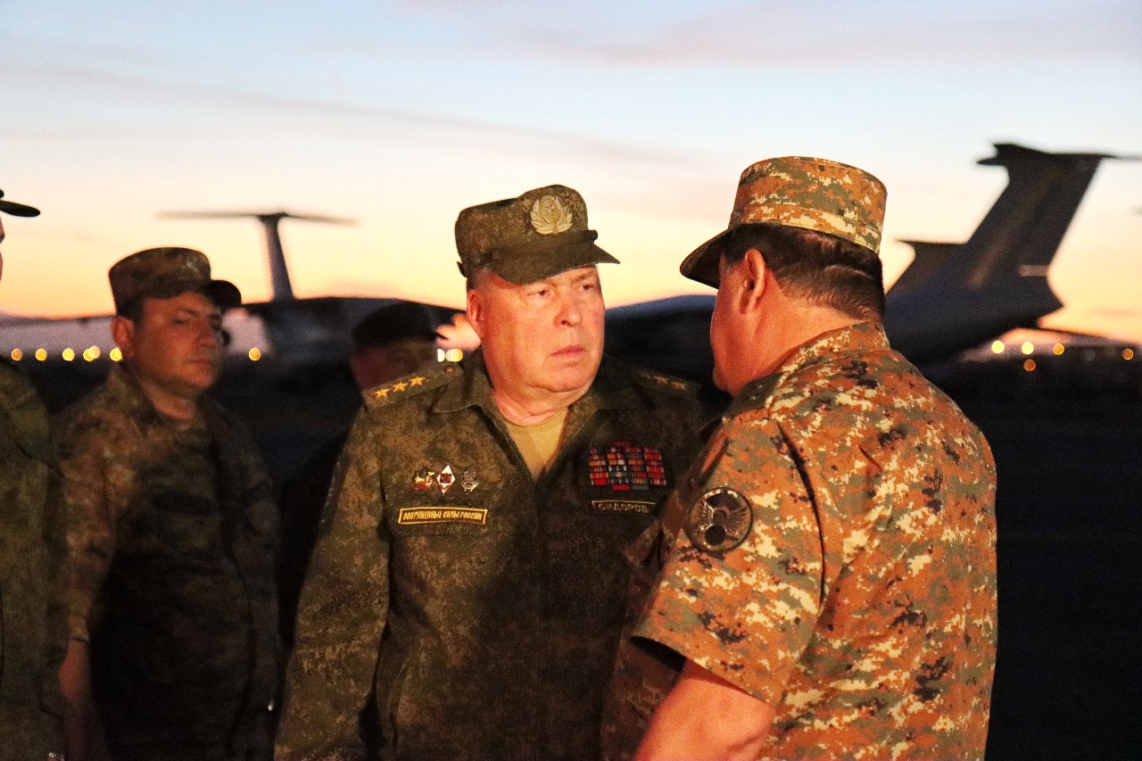 Передовая группа миссии ОДКБ прибудет в Армению 15 сентября