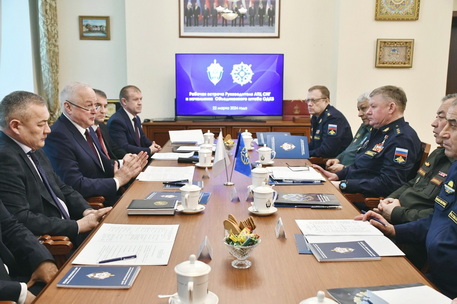 Рабочая встреча представителей Объединенного штаба ОДКБ и Антитеррористического центра СНГ