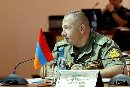 В МО РА состоялось очередное заседание рабочей группы при Совете министров обороны ОДКБ