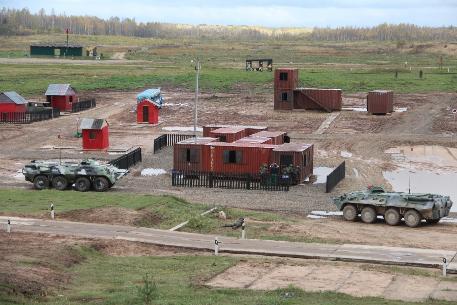 В последний день учений силы ОДКБ блокировали захваченное террористами село