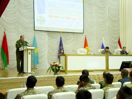 Начальник Объединенного штаба ОДКБ провел рабочую встречу с военнослужащими, прибывшими на обучение в ВУЗы Министерства обороны Республики Казахстан