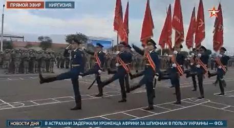 Сюжет «Звезда»  о церемонии открытия командно-штабного учения с Коллективными силами быстрого развёртывания Центральноазиатского региона «Рубеж-2025» в Кыргызстане