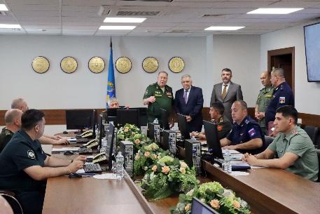 Представители Армении посетили  Объединенный штаб ОДКБ