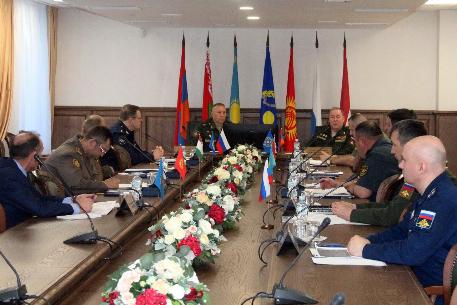 В Объединённом штабе ОДКБ состоялось первое заседание  рабочей группы по вопросам радиоэлектронной борьбы