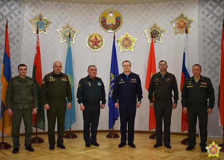 Заседание Рабочей группы при Совете министров обороны ОДКБ по вопросам радиоэлектронной борьбы в Минске