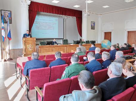 В XXVIII научно-методической конференции по совершенствованию образовательной деятельности приняли участие представители Объединенного штаба ОДКБ