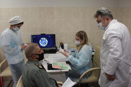Офицеры Объединенного штаба ОДКБ прошли первый этап вакцинирования  от COVID-19