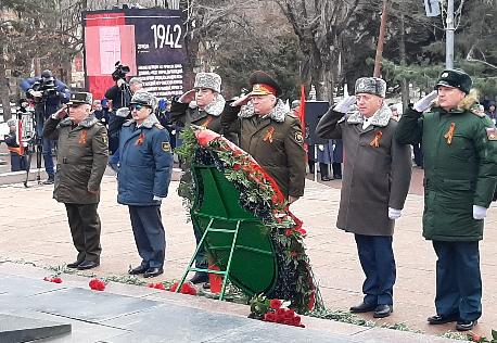 Участие в мероприятиях, посвященных 80-летию разгрома советскими войсками немецко-фашистских войск в Сталинградской битве
