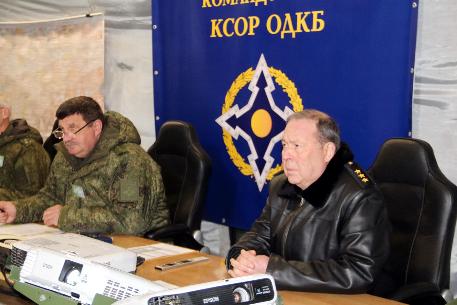В Подмосковье состоялась  командно-штабная тренировка сил ОДКБ