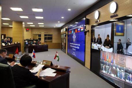 Заседание Международного штаба региональной операции ОДКБ «Нелегал»